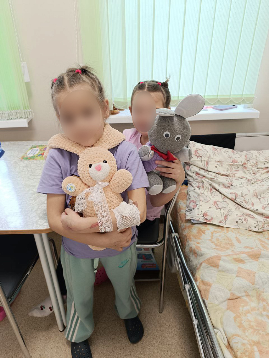 Маленькое чудо из Пензенской области: пациенты Института педиатрии ПИМУ получили в подарок игрушки ручной работы 